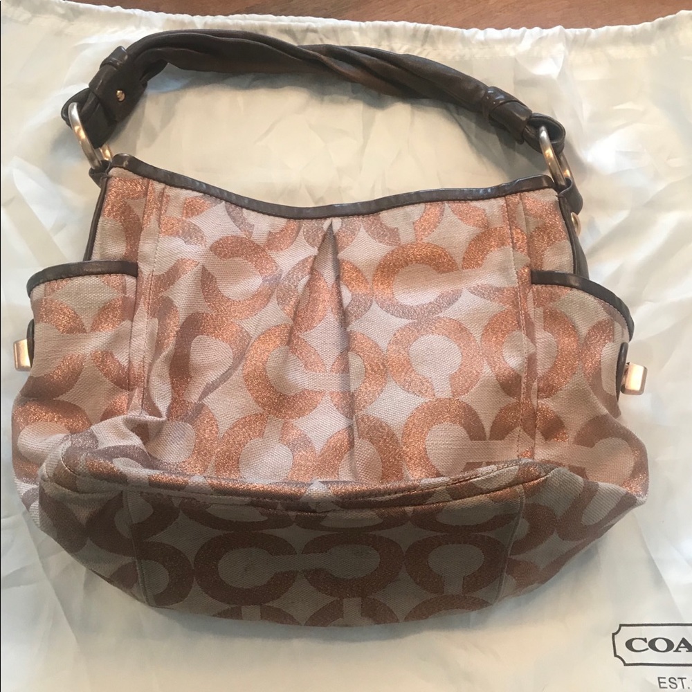 Signature Coach Shoulder Bag